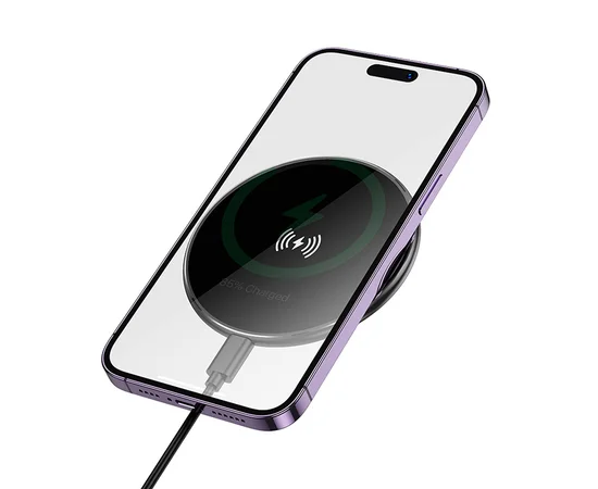 БЗУ BOROFONE BQ36 Juniper ultra-thin 15W Black