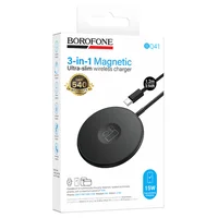 БЗУ Borofone BQ41 Glory 3in1 Black