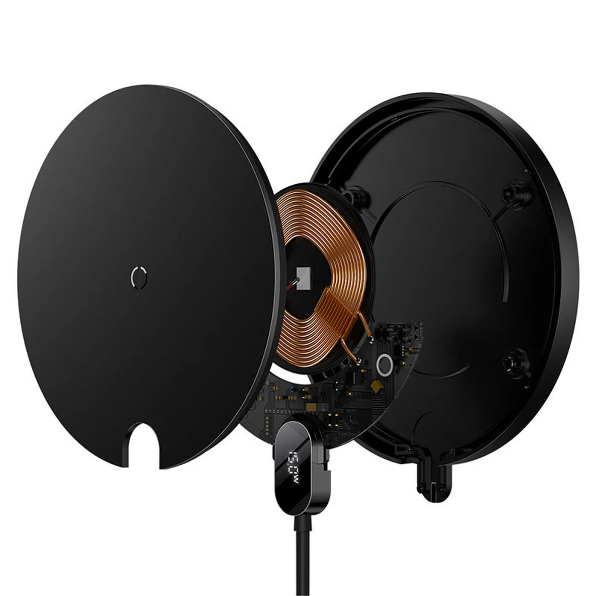 БЗУ Baseus Digital LED Display Gen 2 15W (CCED) Черный