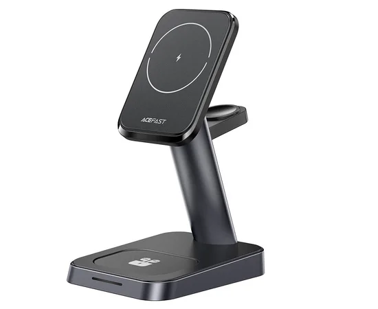 БЗУ Acefast E3 desktop 3-in-1 Black