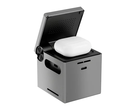 БЗУ WIWU Wi-W030 Planeta Trio 3 in 1 Cableless charger Gray