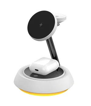 БЗУ WIWU Wi-W002 3 in 1 wireless charger White БЗУ WIWU Wi-W002 3 in 1 wireless charger White