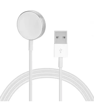 БЗУ Magnetic Fast Charger to USB-A Cable for Apple Watch (AAA) (box) White БЗУ Magnetic Fast Charger to USB-A Cable for Apple Watch (AAA) (box) White
