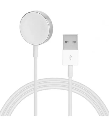 БЗУ Magnetic Fast Charger to USB-A Cable for Apple Watch (AAA) (box) White