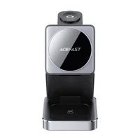 БЗУ Acefast E20 desktop 3-in-1 Black