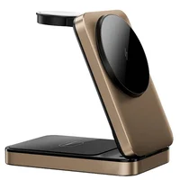 БЗУ WIWU Wi-W038 Triple 3 in 1 wireless charger Gold