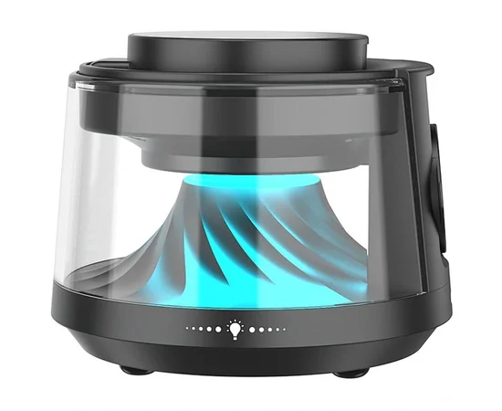 БЗУ WIWU Wi-W039 Flow 5in1 wireless charger with Speaker & Night Light 15W Black