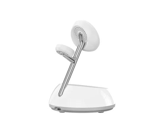 БЗУ WIWU Wi-W036 Aurora 3 in 1 wireless charger White