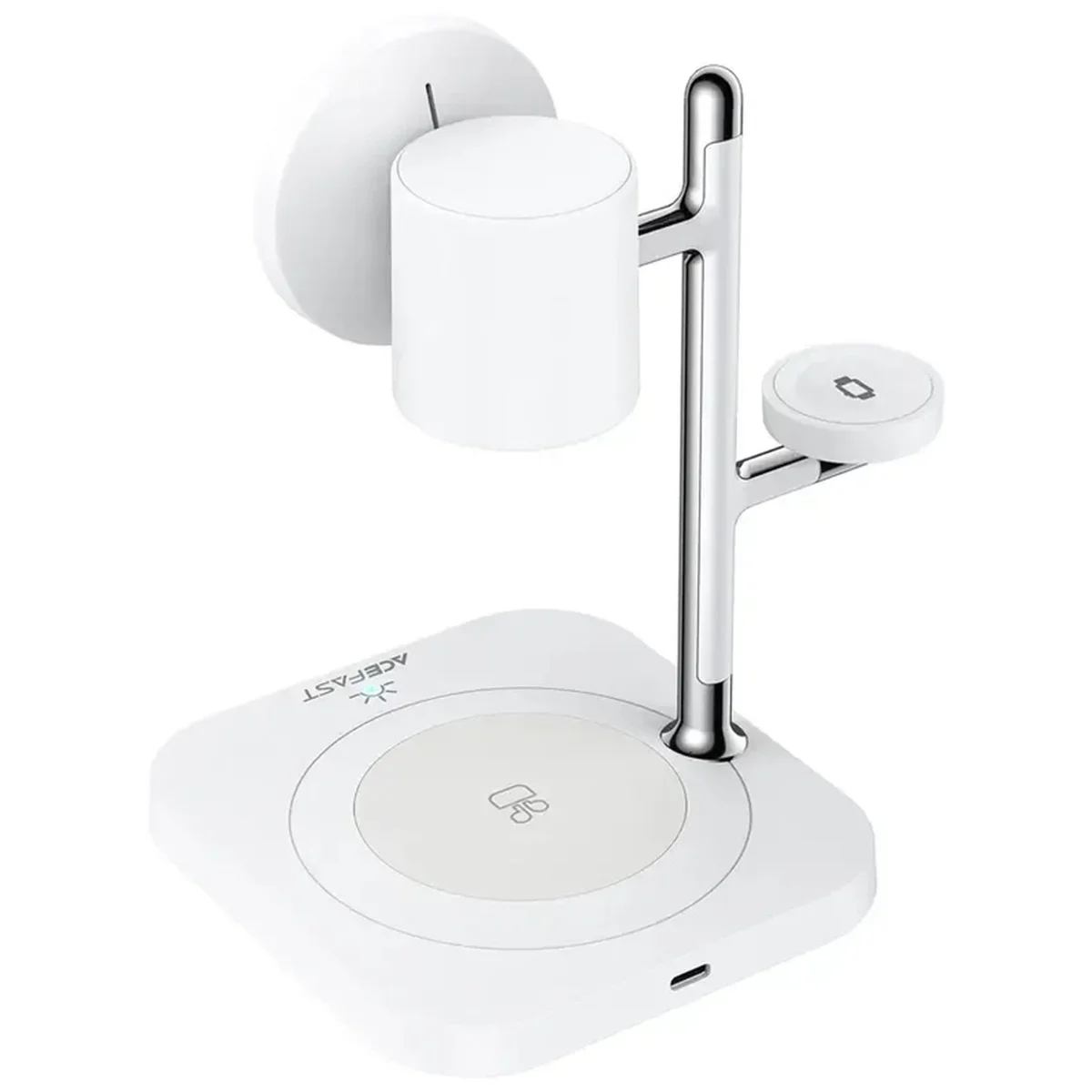 БЗУ Acefast E39 desktop 4in1 Qi2 32.5W White