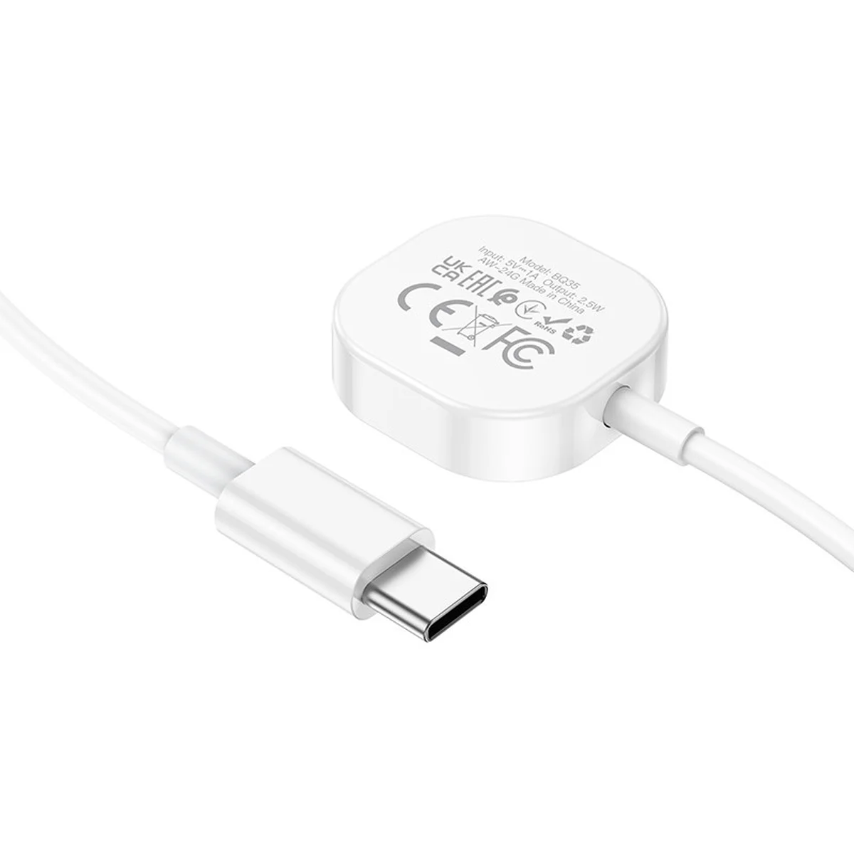БЗУ BOROFONE BQ35 Wireless charger for iWatch White