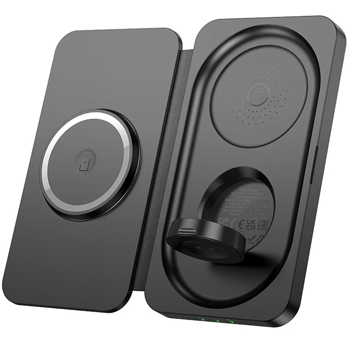 БЗУ Hoco CQ13 Triumph 3in1 travel folding Black