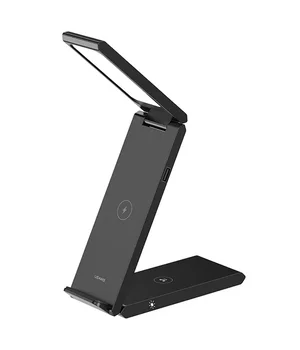 БЗУ Usams US-CD181 15W 3in1 with Table Lamp Black БЗУ Usams US-CD181 15W 3in1 with Table Lamp Black