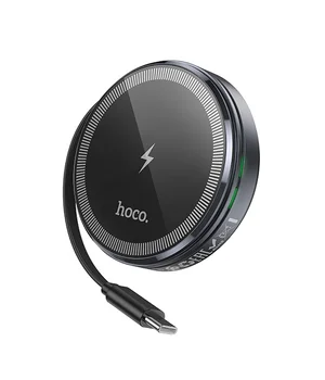 БЗУ Hoco CQ18 Flash 2in1 Magnetic + iWatch (з retractable cable Type-C)