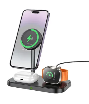 БЗУ BOROFONE BQ29 Feliz 3in1 Black БЗУ BOROFONE BQ29 Feliz 3in1 Black