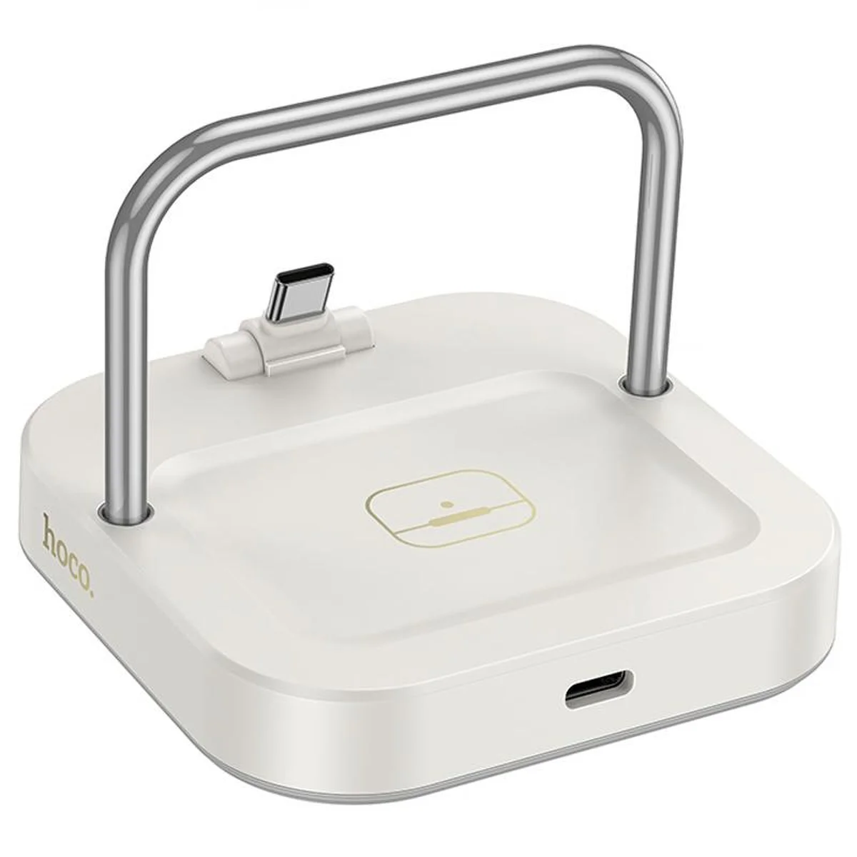 БЗУ Hoco CQ16B Astute 2in1 15W Milky White