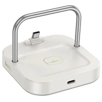 БЗУ Hoco CQ16B Astute 2in1 15W Milky White