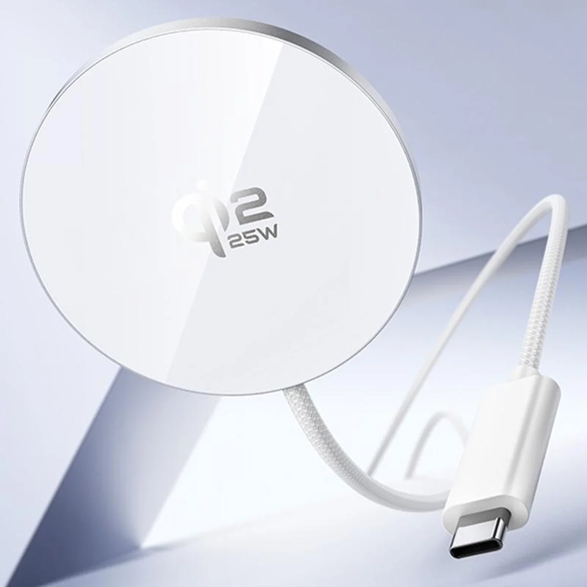 БЗУ Hoco CW63 Pro Fast Qi2 magnetic 25W White