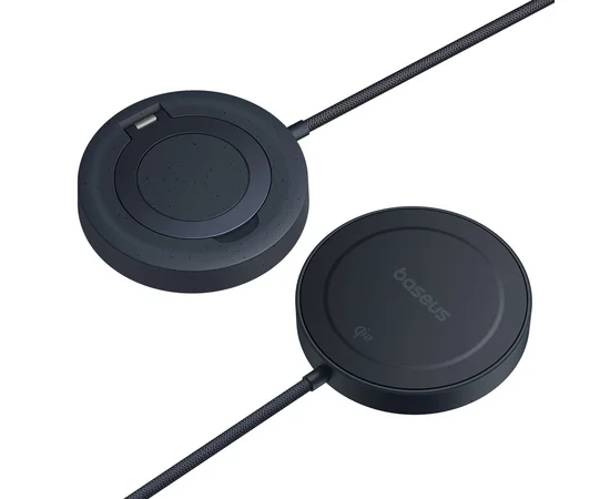 БЗУ Baseus Simple Mini4 Magnetic Wireless Charging Stand 15W (P10273300121-02) Cosmic Black