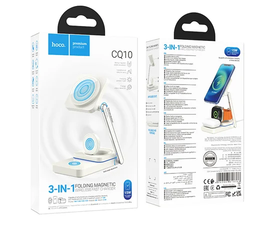 БЗУ Hoco CQ10 Consuelo 3-in1 Milky White