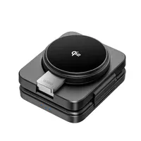 БЗУ WIWU Wi-W028 QI2 3 in 1 wireless charger Black