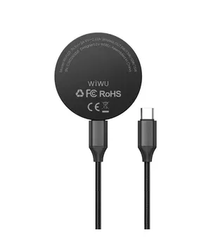 БЗУ WIWU Wi-W034 Kevlar Wireless Charger Black