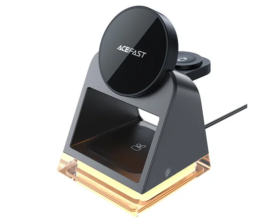 БЗУ Acefast E17 desktop 3-in-1 Black