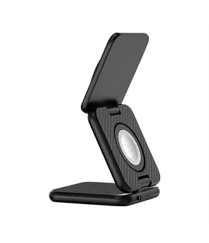 БЗУ WIWU Wi-W035 Mag Go 3 in 1 wireless charger Black