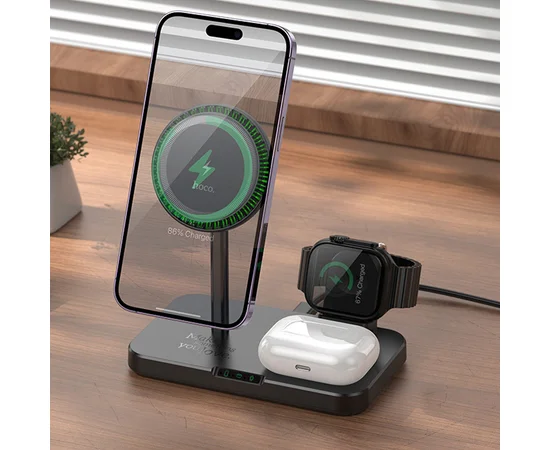 БЗУ Hoco CQ12 Joyfull 3in1 Black