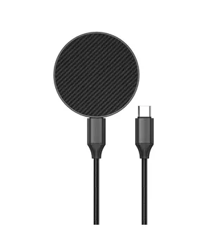 БЗУ WIWU Wi-W034 Kevlar Wireless Charger Black