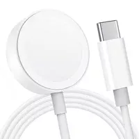 БЗУ Magnetic Fast Charger to USB-C Cable for Apple Watch (AAA+) (box) White