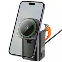 БЗУ Hoco CQ20A Clever 6in1 PD65W Black