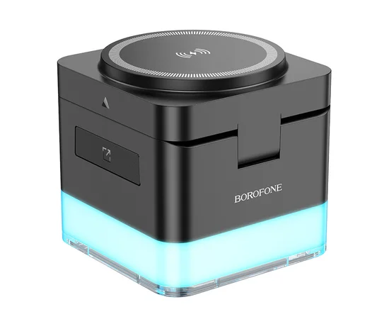 БЗУ BOROFONE BQ34 Square 3in1 15W Black