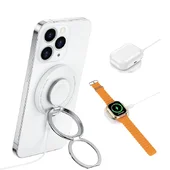 БЗУ WIWU Wi-W027 3 in 1 wireless charger White
