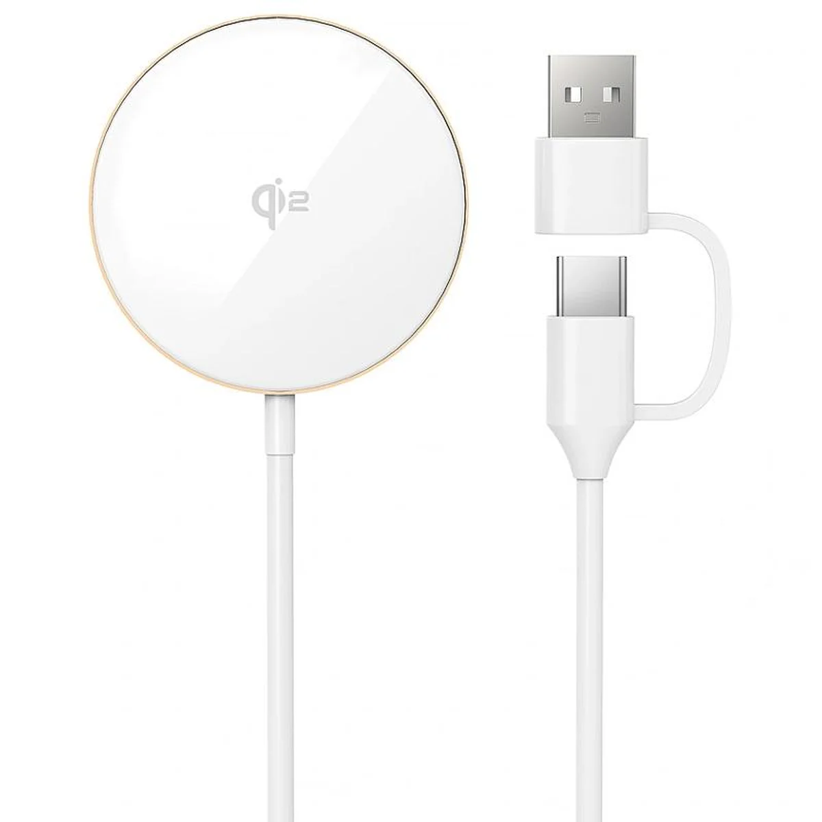 БЗУ WIWU Wi-W029 MagCircle Qi2 15W Gold