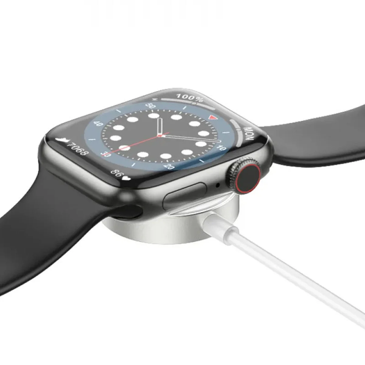 БЗУ Hoco CW39 Wireless charger for iWatch (USB) White