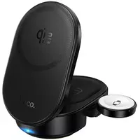 БЗУ Hoco CQ23 Pole Qi2.2 3-in-1 Black