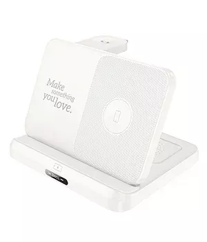 БЗУ Hoco CQ7 Fold Charge 3-in-1 White