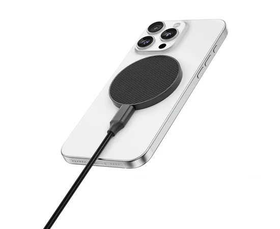 БЗУ WIWU Wi-W034 Kevlar Wireless Charger Black