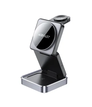 БЗУ Acefast E20 desktop 3-in-1 Black