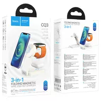 БЗУ Hoco CQ3 Motorcycle 3in1 Milky White