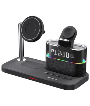 БЗУ + часы C09 4in1 Black