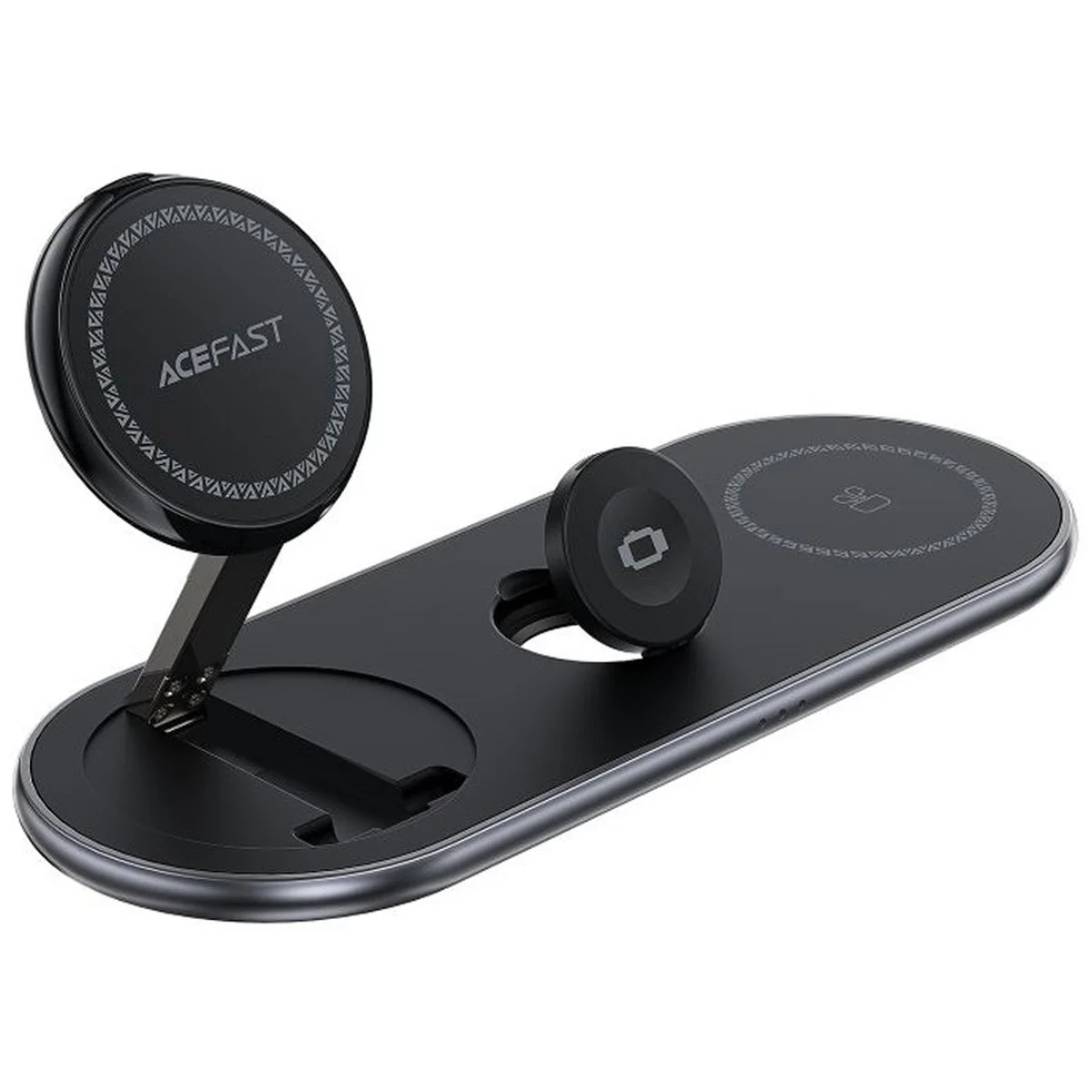 БЗУ Acefast E19 Qi2 desktop 3-in-1 Black