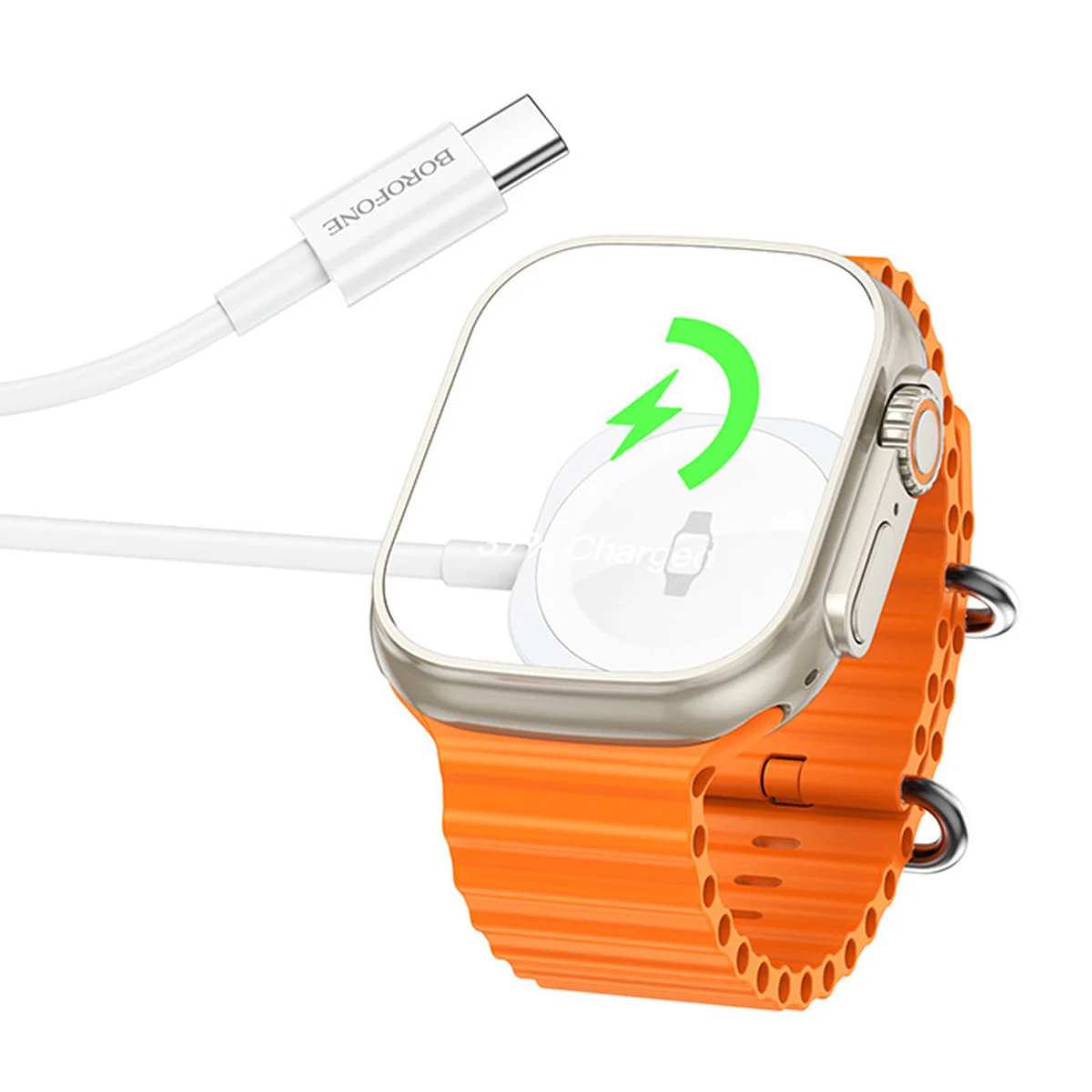 БЗУ BOROFONE BQ35 Wireless charger for iWatch White