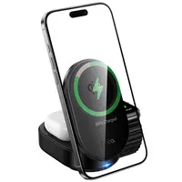 БЗУ Hoco CQ23 Pole Qi2.2 3-in-1 Black