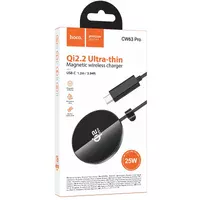 БЗУ Hoco CW63 Pro Fast Qi2 magnetic 25W Black