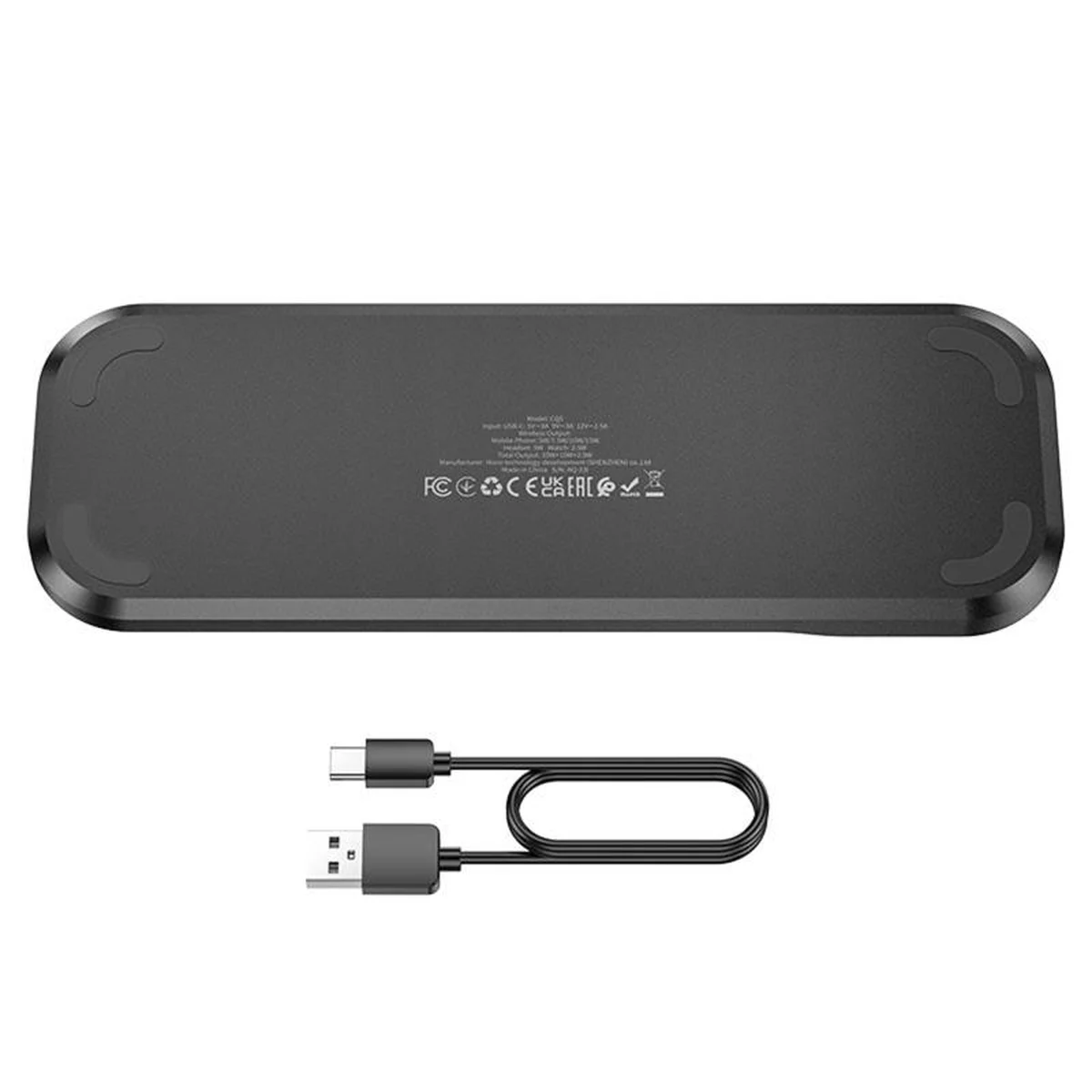 БЗУ Hoco CQ5 Step 3in1 Black