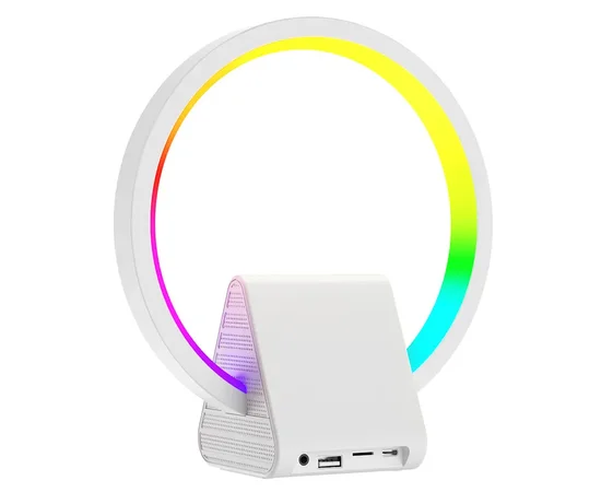 БЗУ WIWU Wi-W021 2 in 1 Wireless Charger+Bluetooth Speaker White