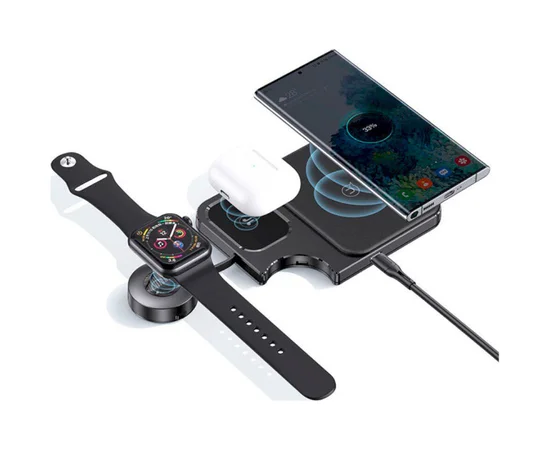 БЗУ Usams US-CD190 15W 3in1 Black