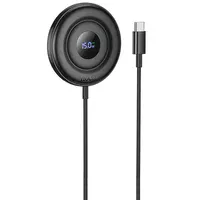 БЗУ Hoco CW61 Phantom magnetic with digital display Black