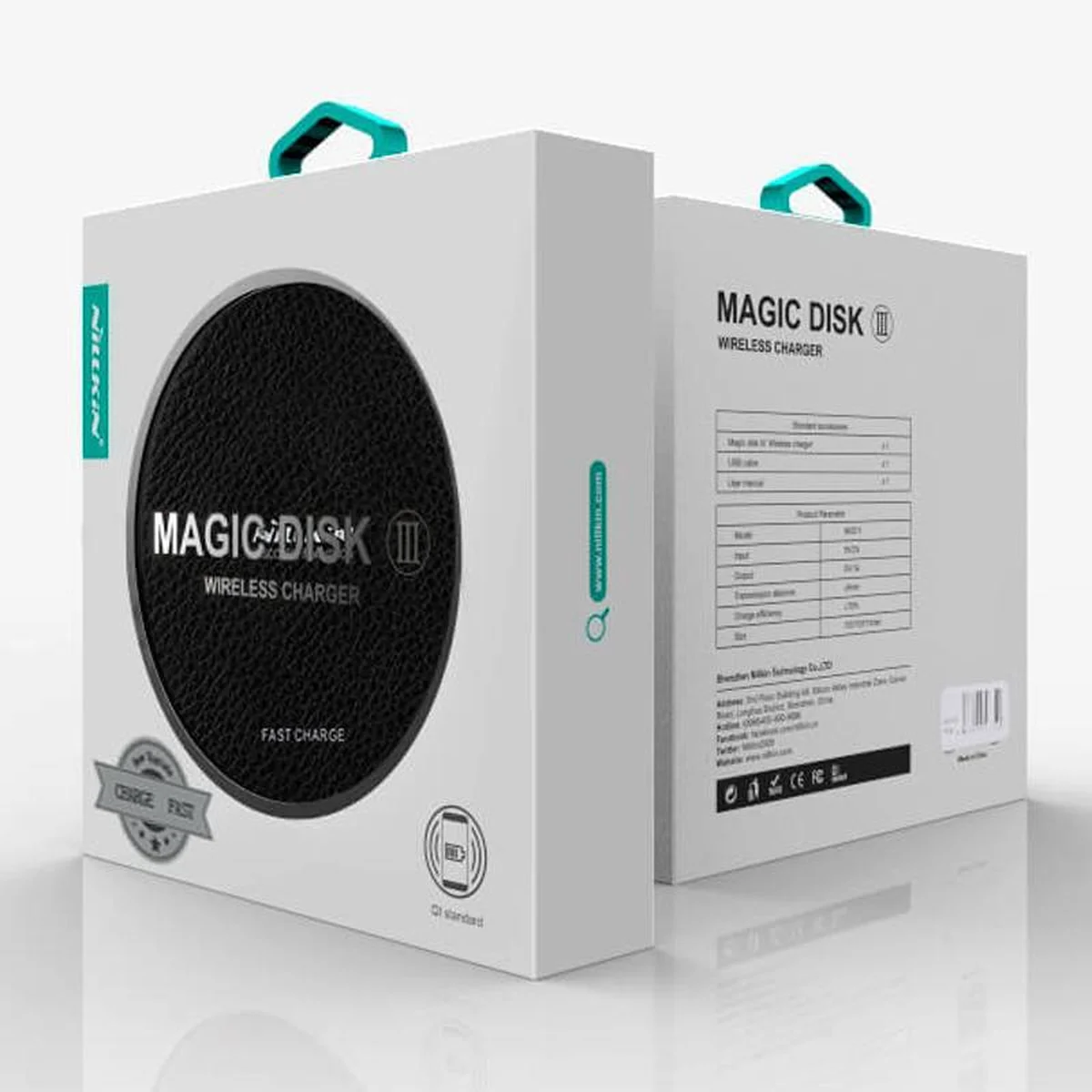 БЗУ Nillkin Magic Disk 3 Fast Wireles Charger 10W (MC014) Black